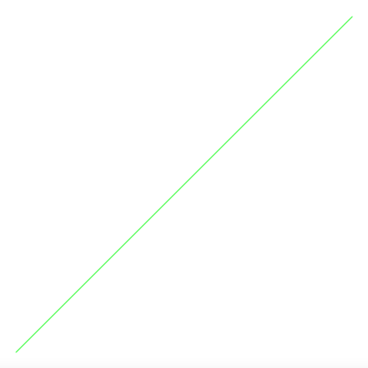 green diagonal